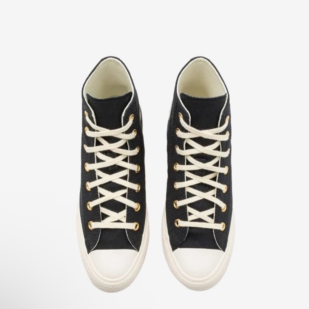 Converse Chuck Taylor All Star EVA Lift Platform High Tops Kids Size 1 - Picture 7 of 8